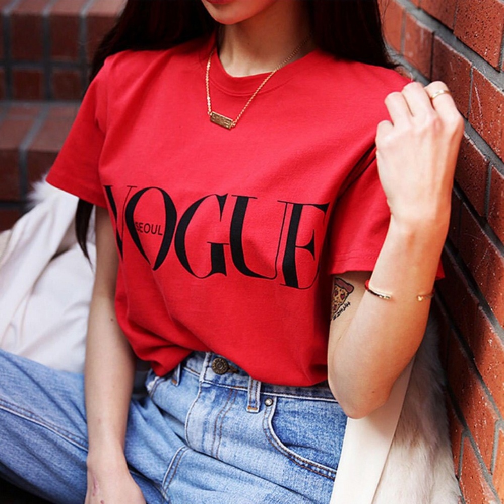 VOGUE Girl Short Sleeve Top